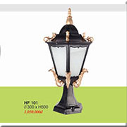 Đèn Trụ Cổng HP1 HF 101 Ø300xH500