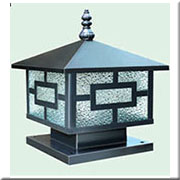 Đèn Trụ Cổng HP1 HF-03E 400x400xH350