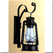 Đèn gắn tường đèn dầu cổ màu đen CT-6252 L230xH400