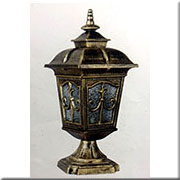 Đèn Trụ Cổng màu đồng CT-6243 180xH400