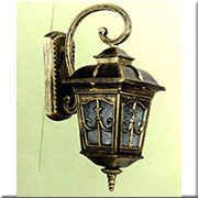 Đèn Vách Ngoại Thất cổ điển màu đồng CT-6239 180xH400