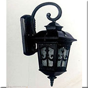 Đèn Vách Ngoại Thất cổ điển màu đen CT CT-6238 180xH400