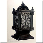 Đèn Trụ Cổng CT CT-6223 250xH560, đế 250