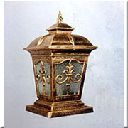 Đèn Trụ Cổng CT-6222 280xH530, đế 250