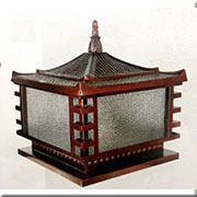 Đèn Trụ Cổng CT CT-6216 H 350 400xH350