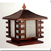 Đèn Trụ Cổng mái ngói CT-6215 300xH350