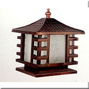 Đèn Trụ Cổng mái ngói CT-6214 250xH300