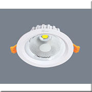 Đèn LED Âm Trần tròn 5W, mặt kiếng, góc chiếu 45 độ ANFACO AFC 523
