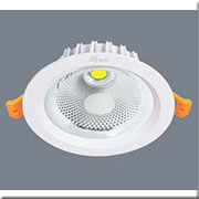 Đèn LED Âm Trần 10W mặt kiếng, góc chiếu 45 độ ANFACO AFC 523