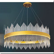 Đèn Thả pha lê tròn hình vương miện TPL-17008RD/1000 Ø1000xH400
