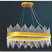 Đèn Thả Pha Lê hình oval dài 80cm TPL01N800  L800xW350xH450