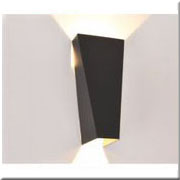 Đèn gắn tường led hắt 2 đầu to nhhỏ VL-8129/BK-IP20 W100xH210