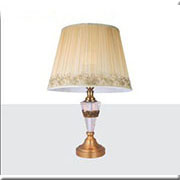 Đèn để bàn, tủ đầu giường chụp vải ĐB-3154 Ø350xH590