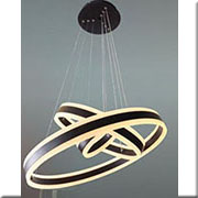 Đèn Thả LED Nghệ Thuật TL-6007/3-BK Ø200-400-600