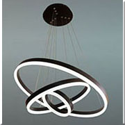 Đèn Thả 3 vòng tròn led TL-6006S/3-BK Ø200-400-600