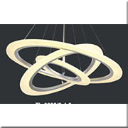Đèn Thả 3 vòng tròn led TL-6008/2-4-6 Ø200x400x600