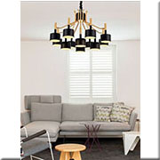 Đèn Chùm Nghệ Thuật BMC1 CH-2520/12 Ø800xH500