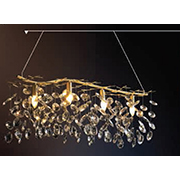 Đèn Chùm pha lê ngang dài  mét ĐT-6662/1000 REC