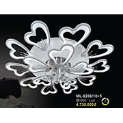 Đèn áp trần LED BMC2 ML-6206/10+5 Ø1000