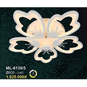 Đèn áp trần LED BMC2 ML-6138/5 Ø600