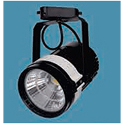 Đèn led chiếu đểm (spotlight) gắn ray 20W FR-GD120/BK Ø110xH160