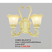 Đèn Tường Trang Trí AU2 WL0387/2 Ø480xH450xW250