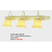 Đèn Tường Trang Trí AU2 WL0106/3B Ø720xW200xH240
