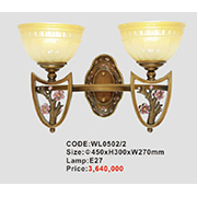 Đèn Tường Trang Trí AU2 WL0502/2 Ø450xH300xW270