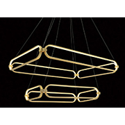 Đèn Thả Nghệ Thuật AU2 D1287-S+L/800 Ø800x600+550x350xH1000