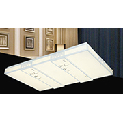 Đèn áp trần LED AU2 5595L Ø1100xW700xH110