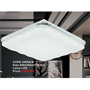 Đèn áp trần LED AU2 5496A/S 560x560xH110
