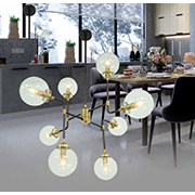 Đèn Thả Nghệ Thuật AU2 15-D5106-8 Ø900xH1500