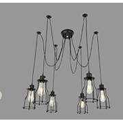 Đèn Thả Nghệ Thuật AU2 1068-6 Ø970xH1200