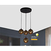 Đèn Thả Bàn Ăn SN3 T 2204/3+1 Ø300xH1000