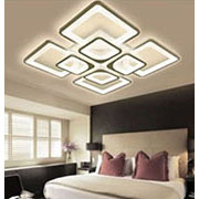 Đèn áp trần LED vuông 8 ô vuông ML-6002/4+4 Ø700