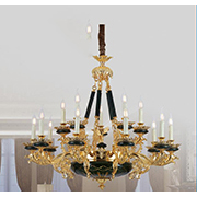 Đèn Chùm Nến KP6 6620-10+5 Ø980xH830