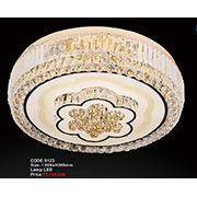 Đèn Mâm Pha Lê Led KP6 9123/800 Ø800xH300