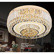 Đèn Mâm Pha Lê Led KP6 9123/600 Ø600xH280