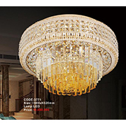 Đèn Mâm Pha Lê Led KP6 3771/600 Ø600xH320