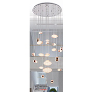 Đèn Thả Thông Tầng KP6 D58002-25 Ø800x2000