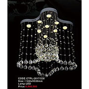 Đèn Thả Pha Lê KP6 CTPL-2017/530 Ø530xH530