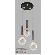 Đèn Thả Pha Lê KP6 2010-3 Ø300xH1000