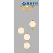Đèn Thả Nghệ Thuật KP6 20051-4 Ø300xH1000