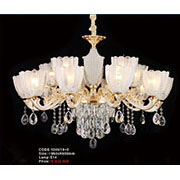 Đèn Chùm Pha Lê Nến KP6 1049/10+5 Ø960xH690