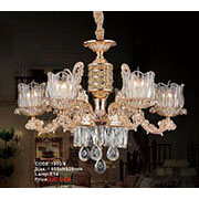 Đèn Chùm Pha Lê Nến KP6 1002/6 Ø650x520