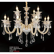 Đèn Chùm Pha Lê Nến KP6 021/8+4 Ø880x780