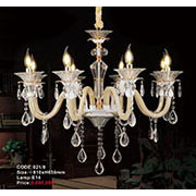 Đèn Chùm Pha Lê Nến KP6 021/8 Ø810x630