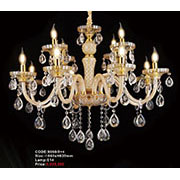 Đèn Chùm Pha Lê Nến KP6 9060/8+4 Ø860xH620