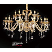 Đèn Chùm Pha Lê Nến KP6 6001/10+5 Ø950x800