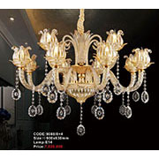 Đèn Chùm Pha Lê Nến KP6 9088/8+4 Ø900x630